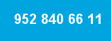 952 840 66 11 952 840 66 11